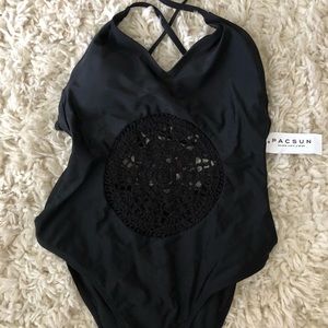 NWT crochet one piece